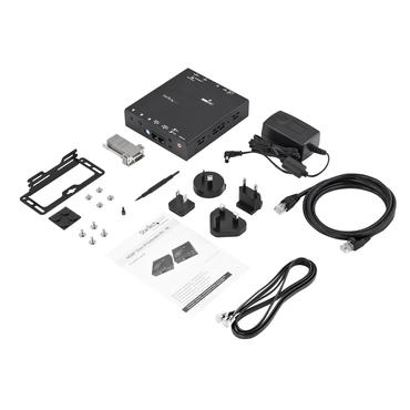 StarTech.com 4K HDMI &ouml;ver IP-mottagare f&ouml;r ST12MHDLAN4K - f&ouml;rl&auml;ngd r&auml;ckvidd f&ouml;r audio/video - 1GbE, HDMI
