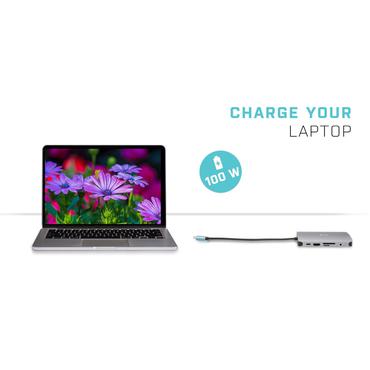 i-Tec - dockingstation - USB-C / Thunderbolt 3 - VGA, HDMI - GigE