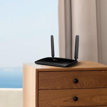 TP-Link TL-MR6400 trådløs router Hurtigt ethernet Enkelt band (2,4 GHz) 4G Sort