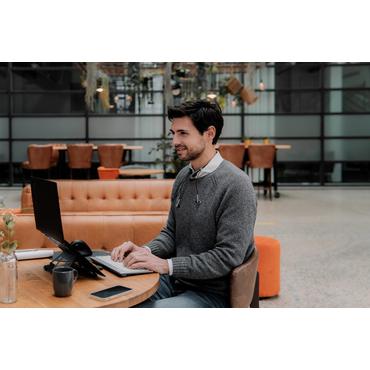 BakkerElkhuizen UltraStand Universal Laptop stativ Sort, Mørkegrå 39,6 cm (15.6")