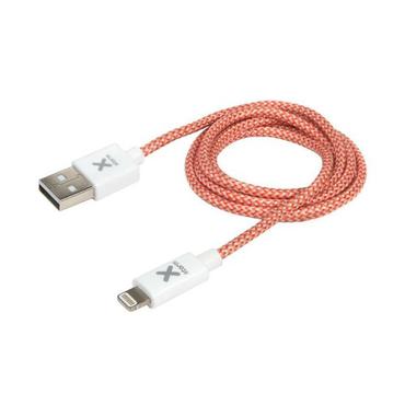Woven Lightning USB cable for