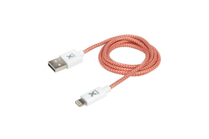 Woven Lightning USB cable for