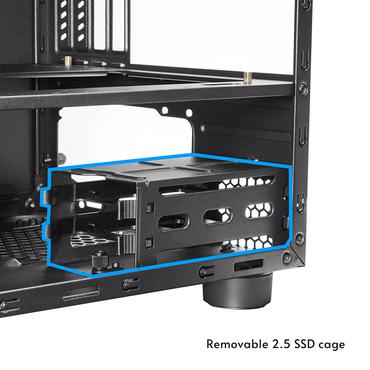 Chieftec CI-03B-OP computeretui Terning Sort