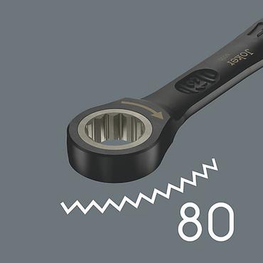 Wera Joker Black Edition 11-tlg. Maul-Ringratschenschl&uuml;ssel-Satz