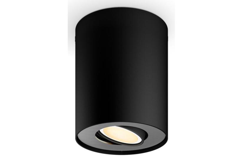 Philips Hue White Amb. Pillar Spot 1 flg. schwarz 350lm inkl. Dimmschalter