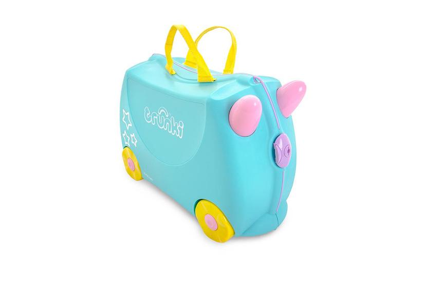 Trunki 1568282711 bagage Kuffert Lyser&oslash;d, Turkis, Gul 18 L Plast