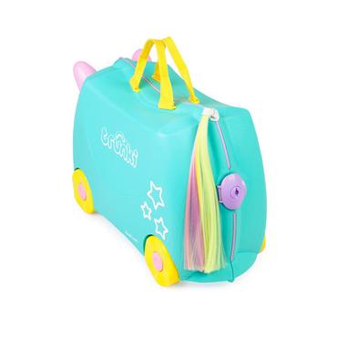 Trunki 1568282711 bagage Kuffert Lyser&oslash;d, Turkis, Gul 18 L Plast