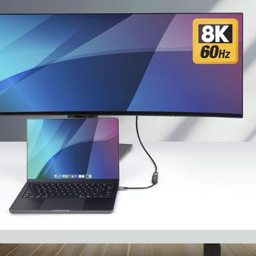 StarTech.com 112B-USBC-HDMI21 videokabel adapter 0,2 m USB Type-C HDMI Type A (Standard) Gr&aring;