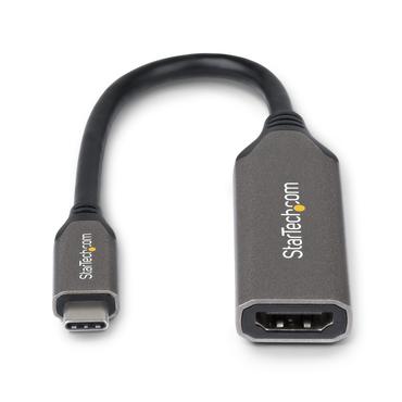 StarTech.com 112B-USBC-HDMI21 videokabel adapter 0,2 m USB Type-C HDMI Type A (Standard) Gr&aring;