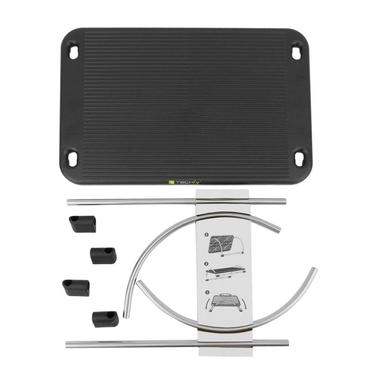 Techly ICA-FR 13 fodskammel Sort
