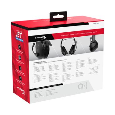 HyperX Cloud Jet – trådløst gamingheadset (sort)