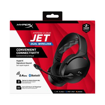 HyperX Cloud Jet – trådløst gamingheadset (sort)