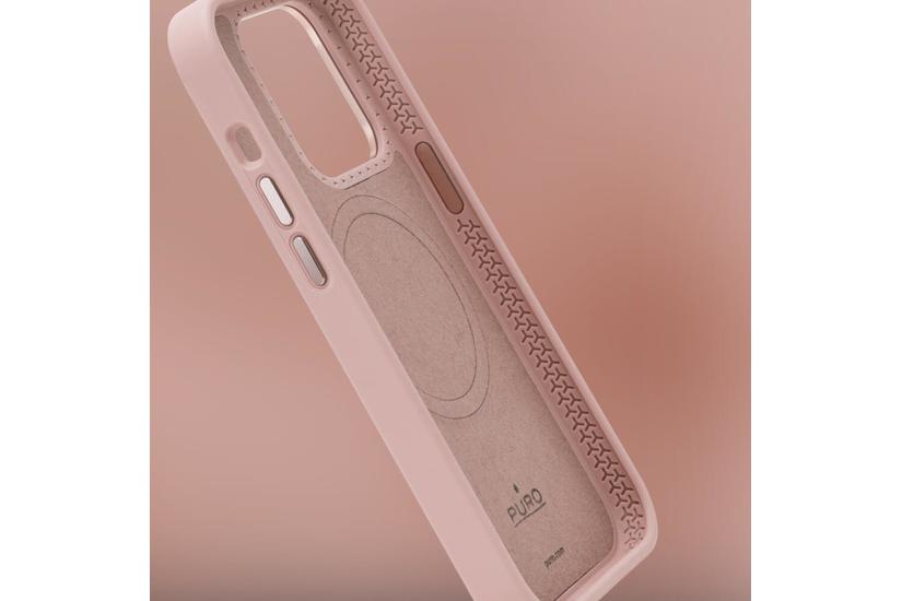 Puro Icon Mag Pro - Etui iPhone 15 Pro Magsafe (Rose)
