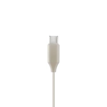 Hama 00221793 hovedtelefoner/headset Ledningsført I ørerne Opkald/musik USB Type-C Beige