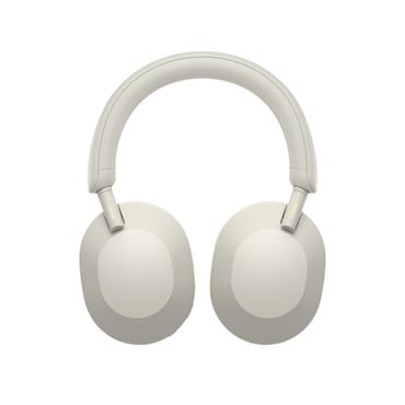Sony WH-1000XM5 Headphones Wired &amp  Wireless Head-band Calls/Music Bluetooth Silver, White