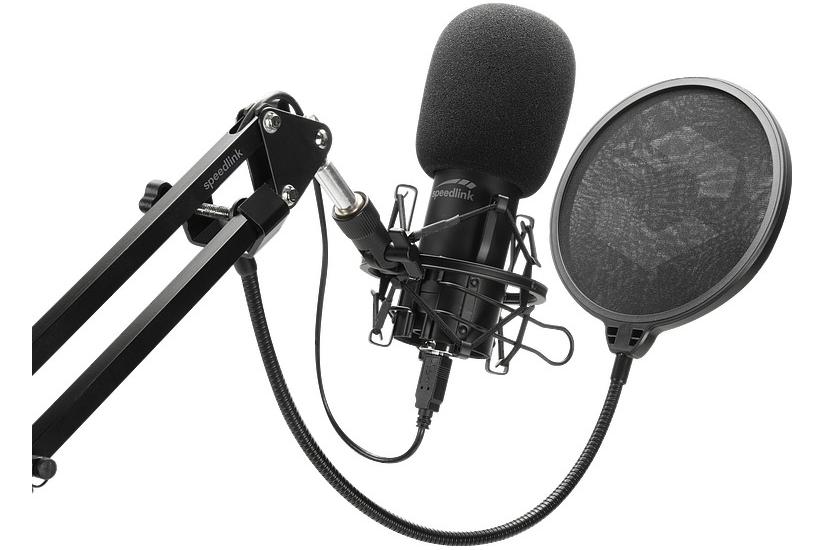 SPEEDLINK SL-800010-BK VOLITY READY Streaming Starter Set - mikrofon