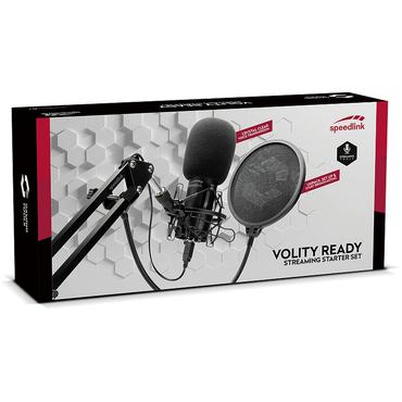 SPEEDLINK SL-800010-BK VOLITY READY Streaming Starter Set - mikrofon