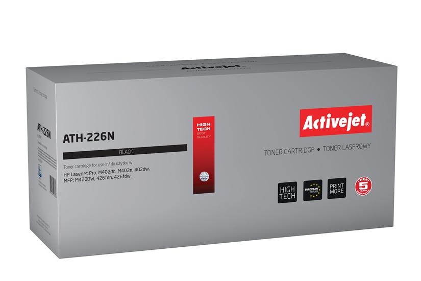 Activejet tonerpatron ATH-226N (erstatning HP 226A CF226A; Supreme; 3100 sider; sort)