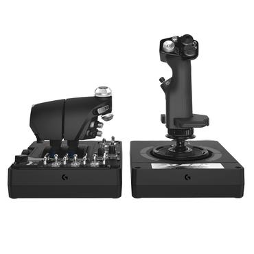 Logitech X56 H.O.T.A.S. - joystick och spj&auml;ll - kabelansluten