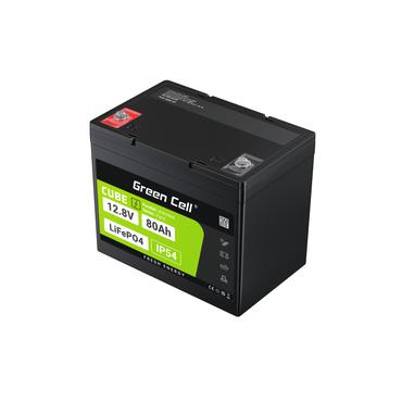 Green Cell LFPGC12V80AH UPS batteri Lithium jern fosfat (LiFePO4) 12,8 V