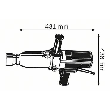 Bosch GDS 30 Professional - st&ouml;tn&oslash;gle - 920 W