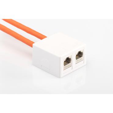 DIGITUS Professional AT-AG 302A-WH - hus med modul&aelig;r indsats