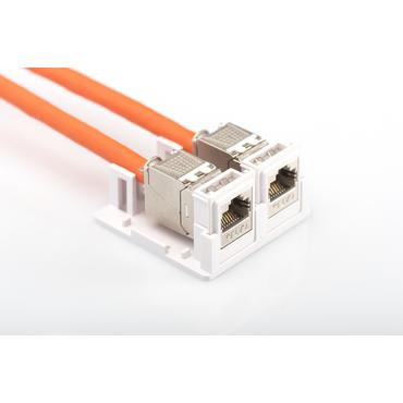 DIGITUS Professional AT-AG 302A-WH - hus med modul&aelig;r indsats