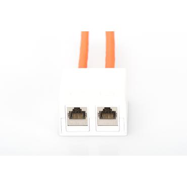 DIGITUS Professional AT-AG 302A-WH - hus med modul&aelig;r indsats