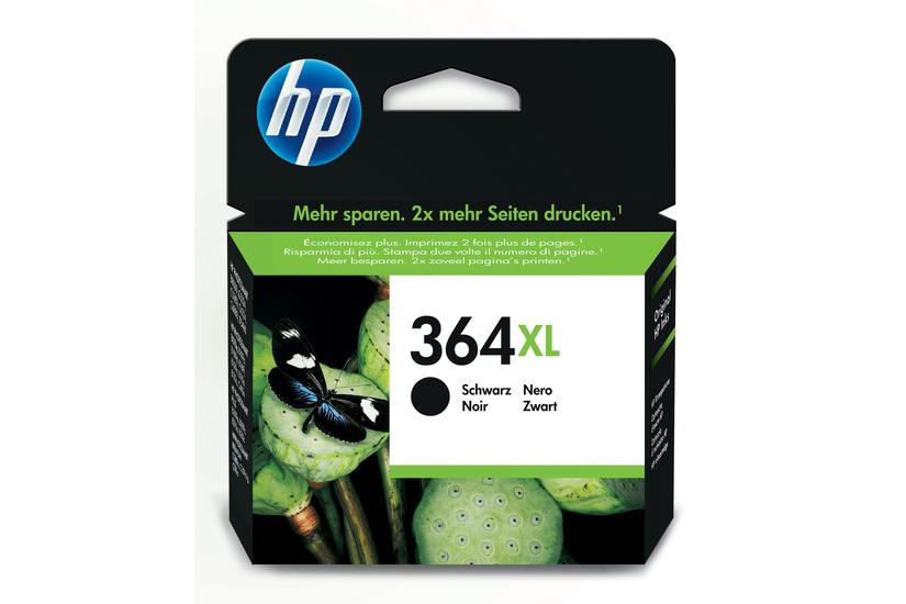 HP 364XL - L&aring;ng livsl&auml;ngd - svart - original - bl&auml;ckpatron