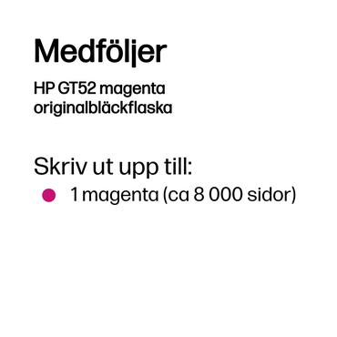 HP GT52 - magenta - original - blækrefill