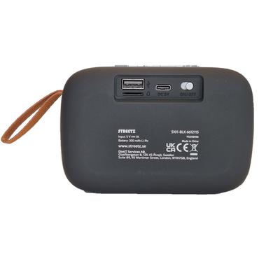 S101 Portable Bluetooth speaker, USB/TF/FM, black