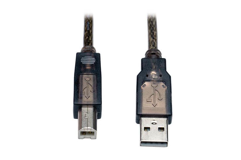 Eaton Tripp Lite Series 36ft USB 2.0 Hi-Speed Active Repeater Cable USB-A to USB-B M/M 36' - USB-kabel - USB till USB typ B - 11 m