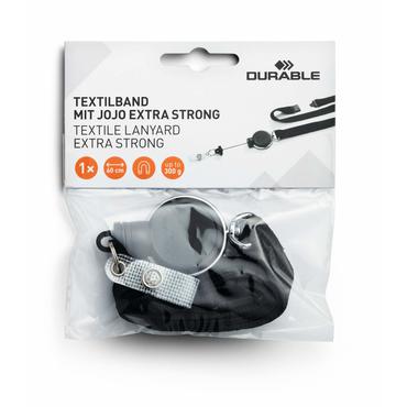 Durable 833001 badge og badgeholder Emblem etui Metal, Plast, Tekstil 1 stk