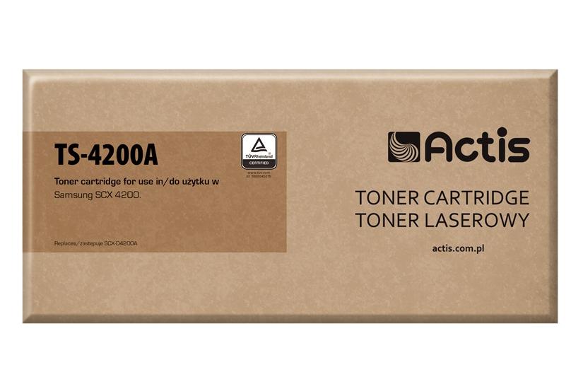 Actis Tonerpatron TS-4200A (erstatning Samsung SCX-D4200A; Standard; 3000 sider; sort)