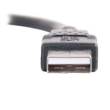 C2G 6.6ft USB Cable - USB A to USB A Cable - USB 2.0 - Black - M/M - USB-kabel - USB til USB - 2 m