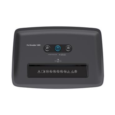 HP Pro Shredder 10MC papirmakulator Mikromakulering 55 dB 22 cm Hvid