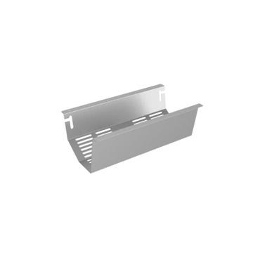 Outlet Tray - PDU mounting tray, L370 x W200 mm, silver