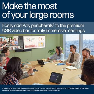 HP Poly Studio V72 USB Video Bar