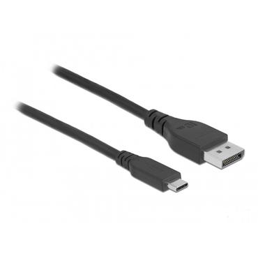 Delock - videoadapterkabel - USB-C till DisplayPort - 50 cm