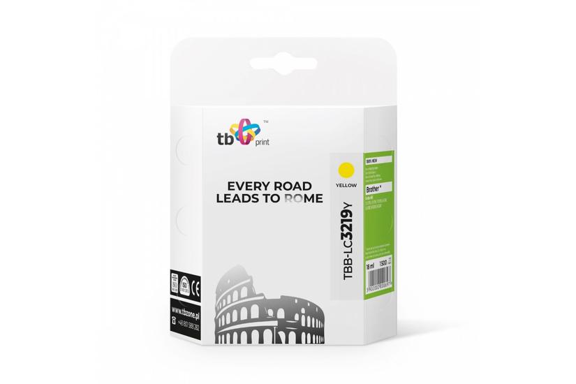 TB Print TBB-LC3219Y bl&aelig;kpatron 1 stk Kompatibel Gul
