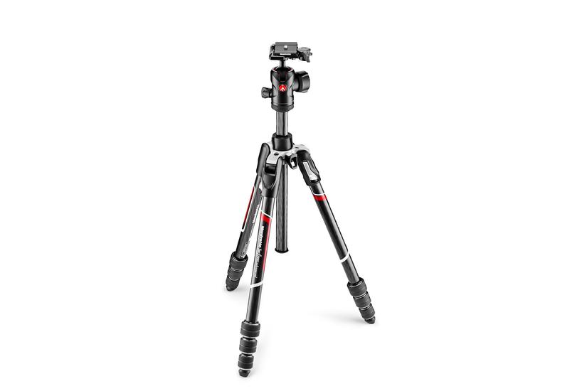 Manfrotto MKBFRTC4-BH kamerastativ H&aring;ndholdte videokameraer 3 ben Sort, S&oslash;lv