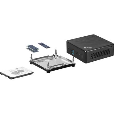 MSI Cubi 5 1M-437BEU 0,6L størrelse PC Sort 150U Intel® SoC