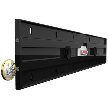 Multibrackets M Large konsol - Ultrasmal - svart