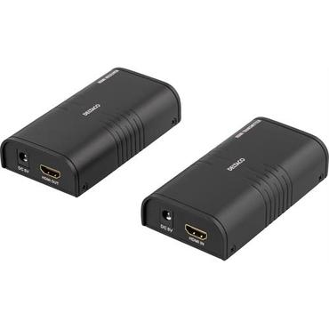 DELTACO HDMI-221 - f&ouml;rl&auml;ngd r&auml;ckvidd f&ouml;r audio/video