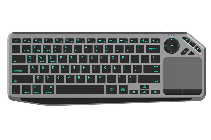 Techly Tangentbord - Trådlös - Svart