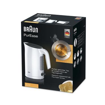 Braun PurEase WK 3100 WH elkedel 1,7 L 2200 W Hvid