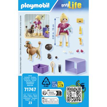 Playmobil My Life 71747 Pielęgnacja ps&oacute;w
