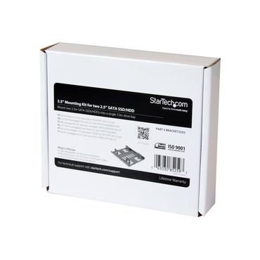 StarTech.com 2.5" to 3.5" SATA Hard Drive Mounting Bracket Kit