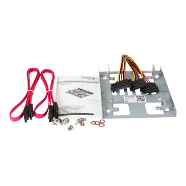 StarTech.com 2.5" to 3.5" SATA Hard Drive Mounting Bracket Kit