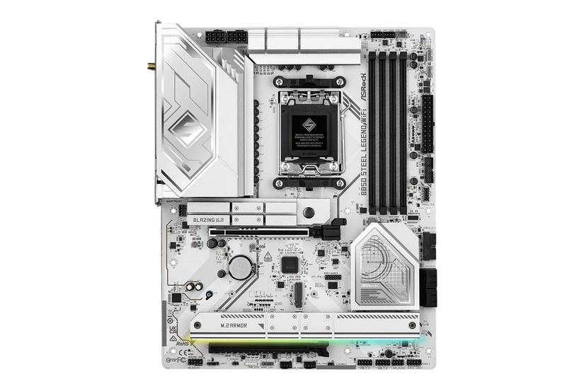Asrock B850 Steel Legend Wifi Bundkort Atx Socket Am5 Amd B850